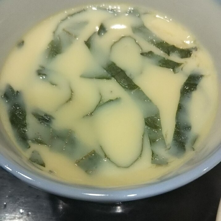 ささみと大葉の茶碗蒸し